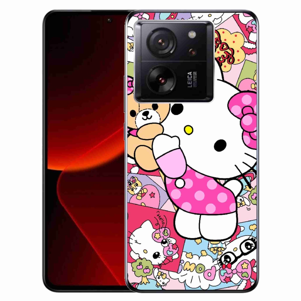 Gélový kryt mmCase na Xiaomi 13T/13T Pro - cute kitty