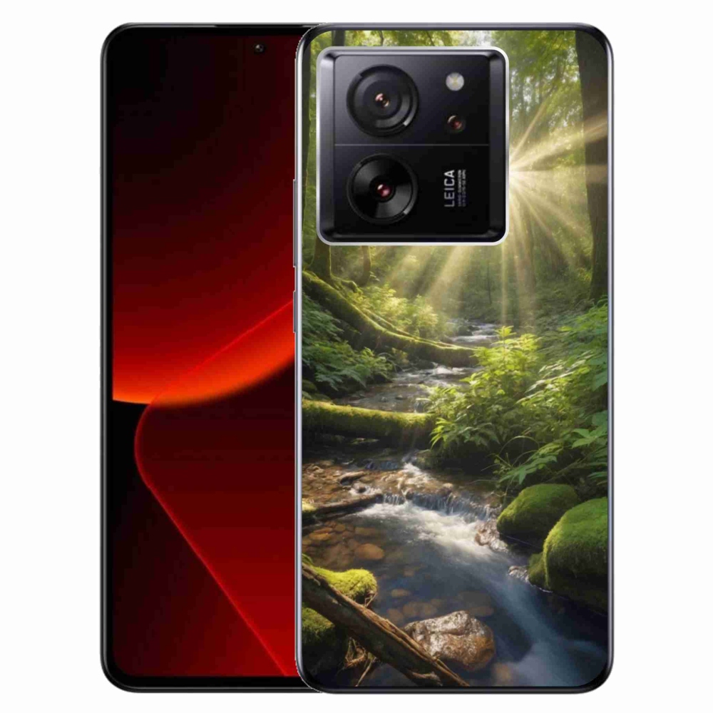 Gélový kryt mmCase na Xiaomi 13T/13T Pro - hlbina lesa