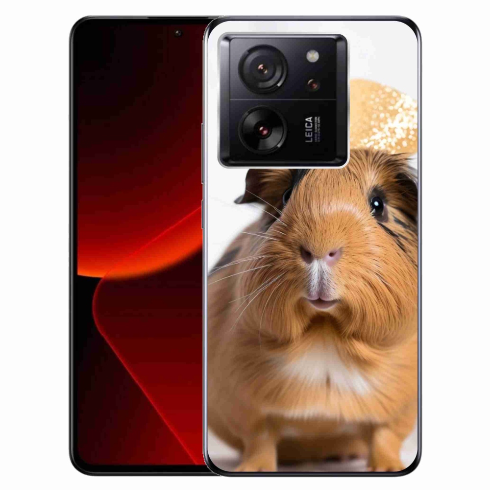 Gélový kryt mmCase na Xiaomi 13T/13T Pro - hnedé morča