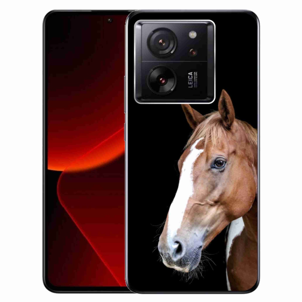 Gélový kryt mmCase na Xiaomi 13T/13T Pro - hnedý kôň 3