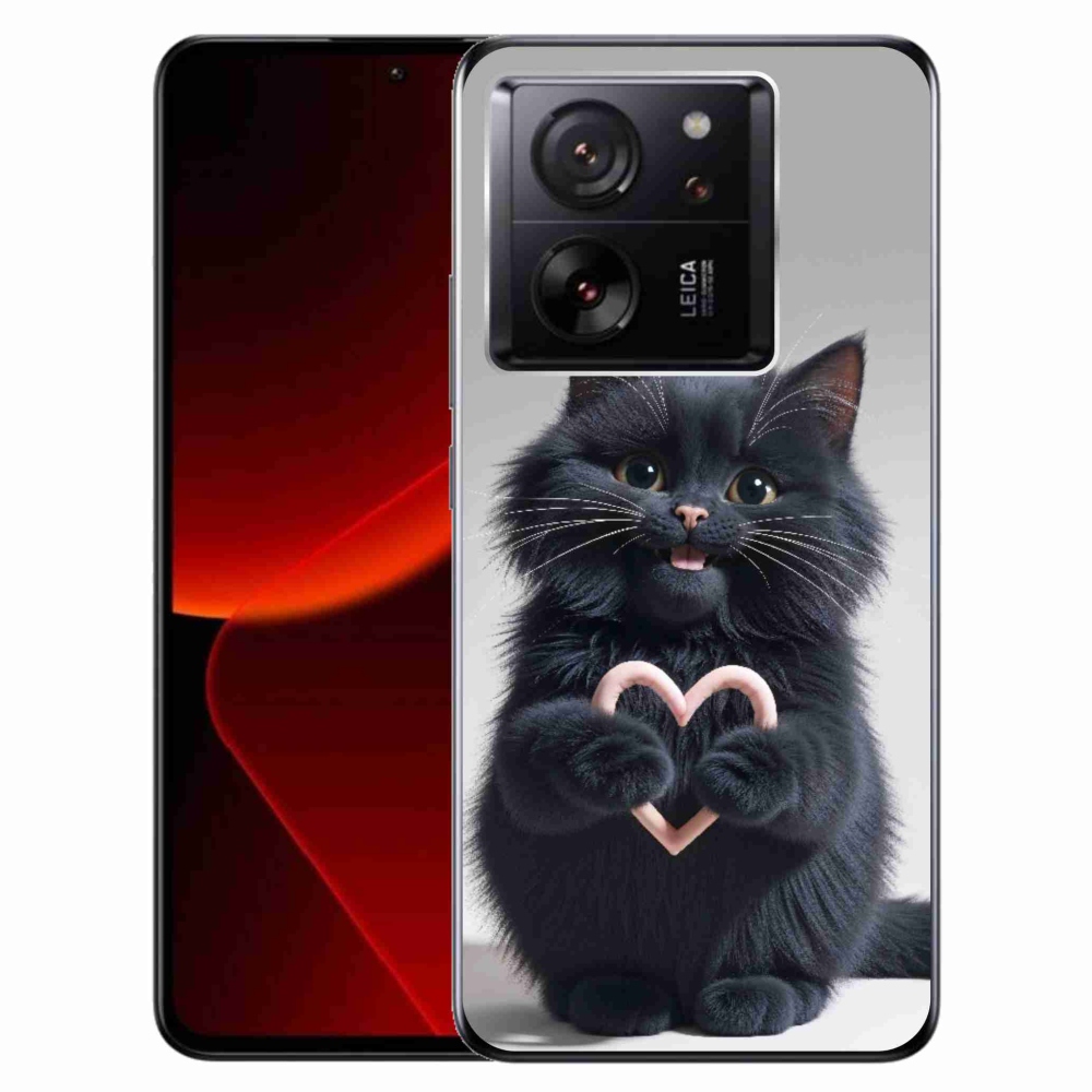 Gélový kryt mmCase na Xiaomi 13T/13T Pro - mačacia láska 3