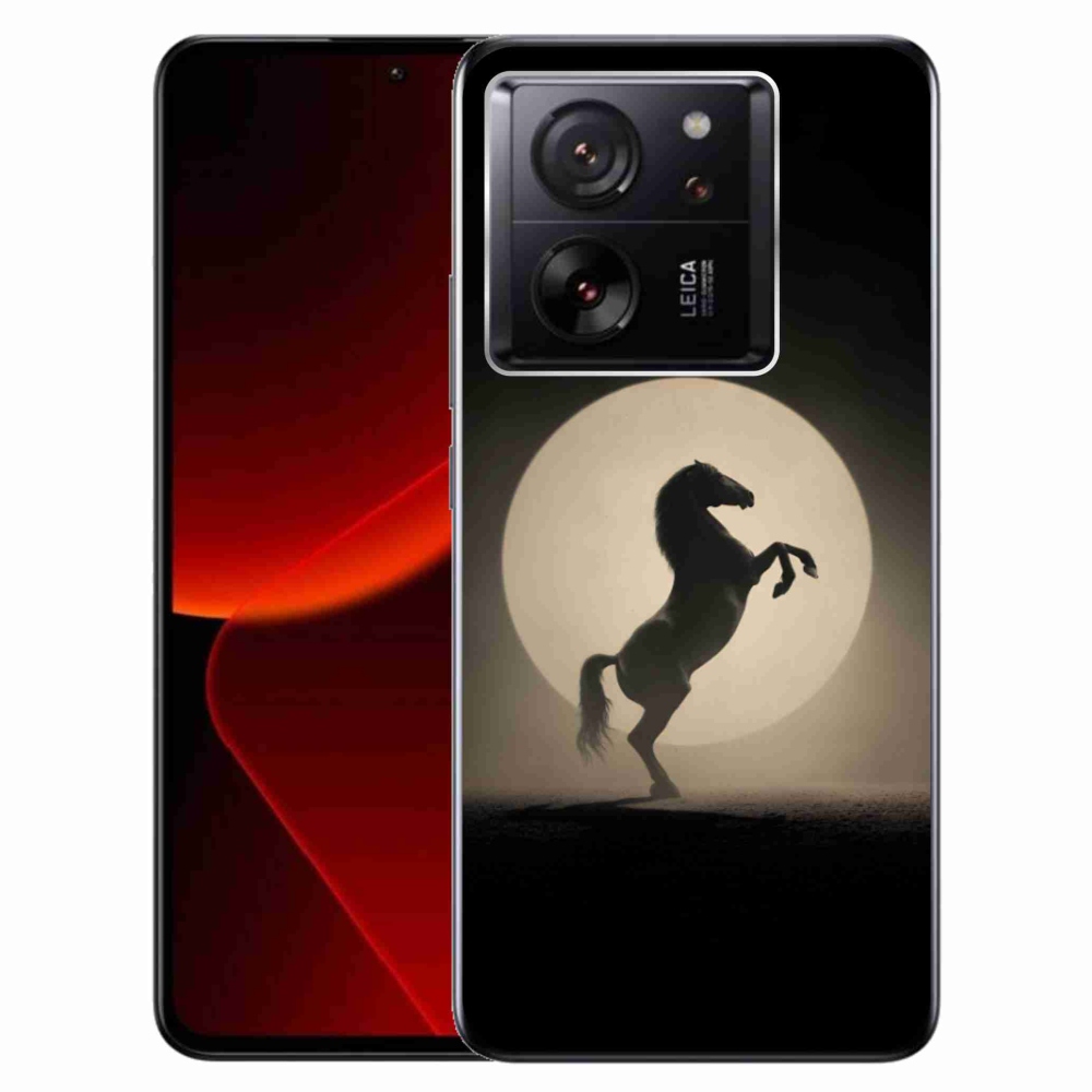 Gélový kryt mmCase na Xiaomi 13T/13T Pro - kôň v siluete