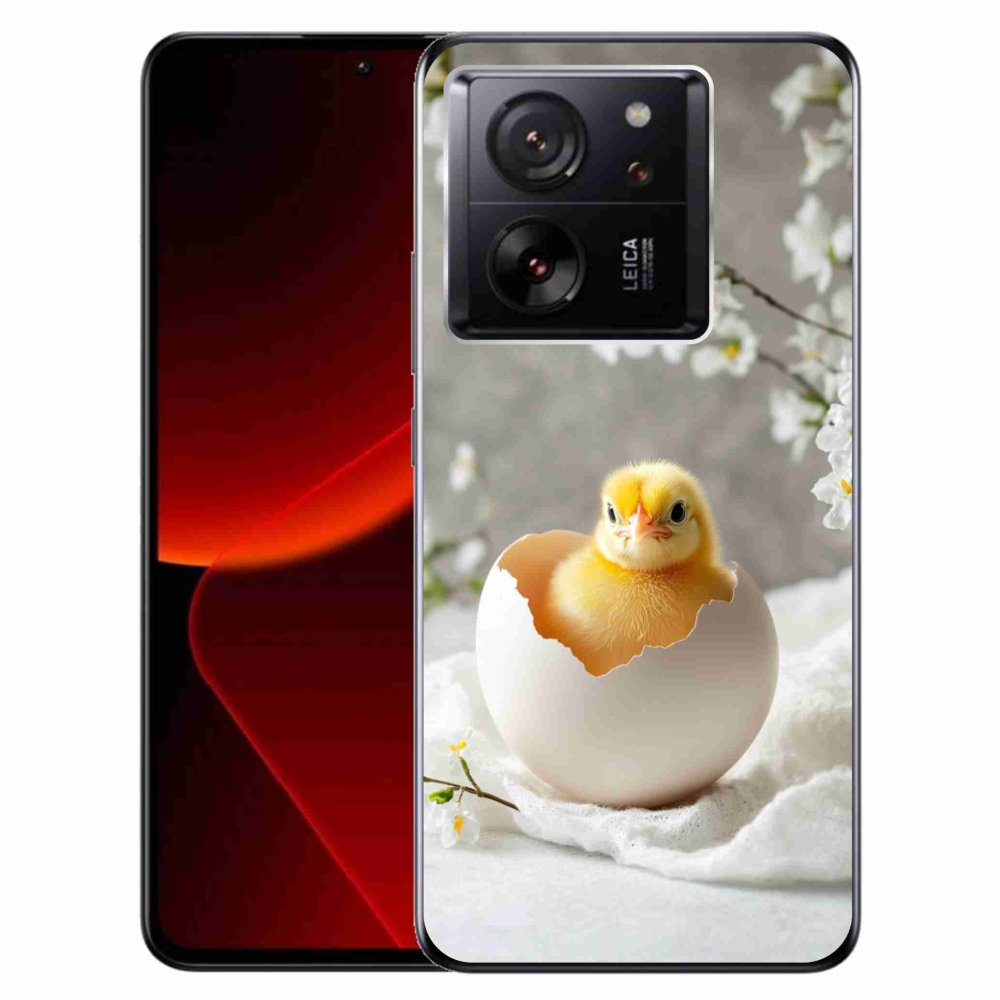 Gélový kryt mmCase na Xiaomi 13T/13T Pro - kuriatko