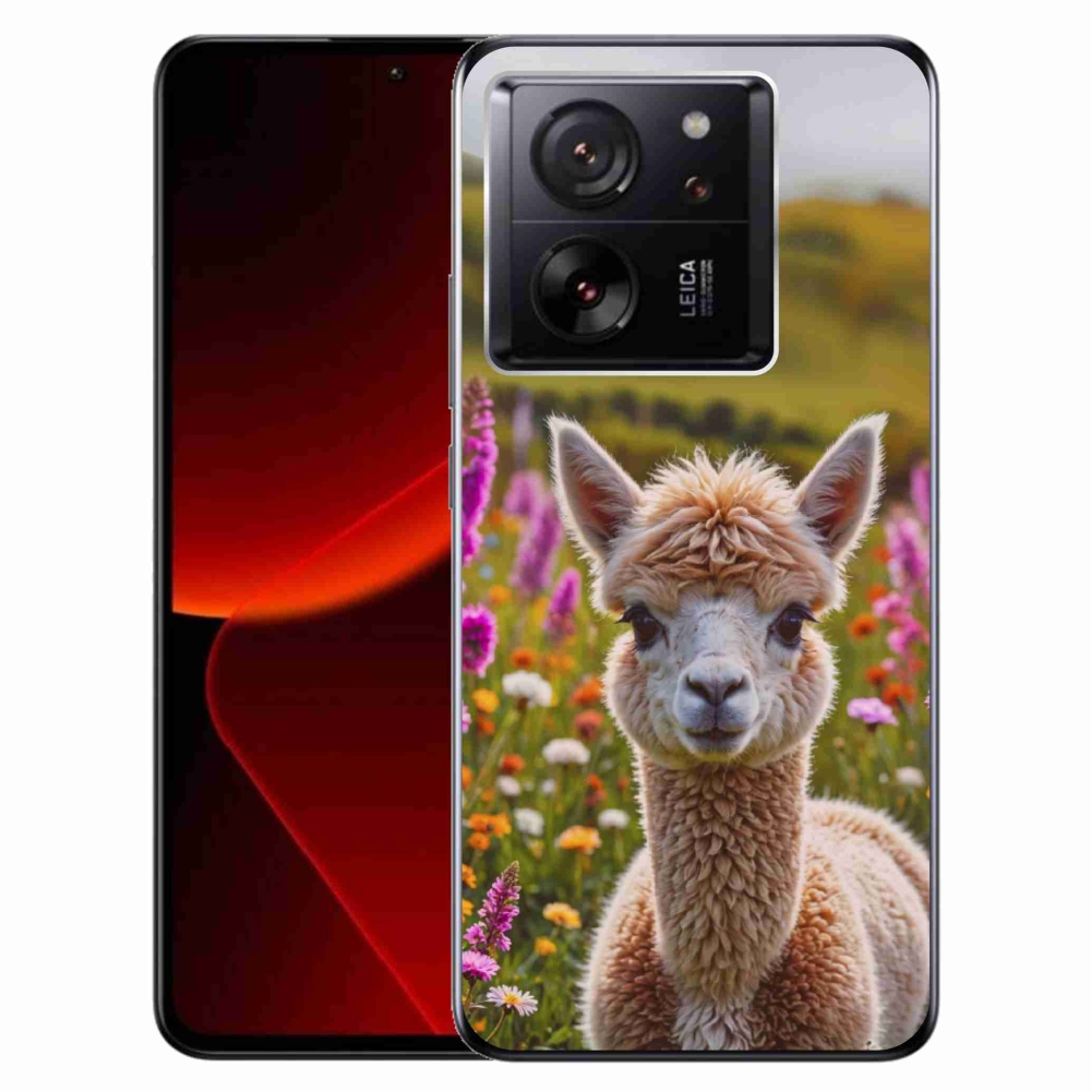 Gélový kryt mmCase na Xiaomi 13T/13T Pro - lama na lúke