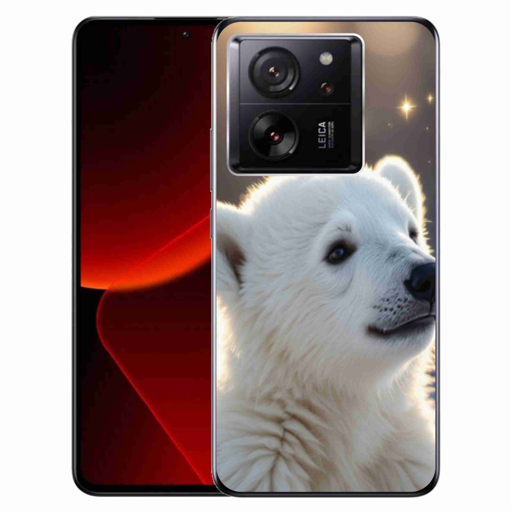 Gélový kryt mmCase na Xiaomi 13T/13T Pro - ľadový medveď
