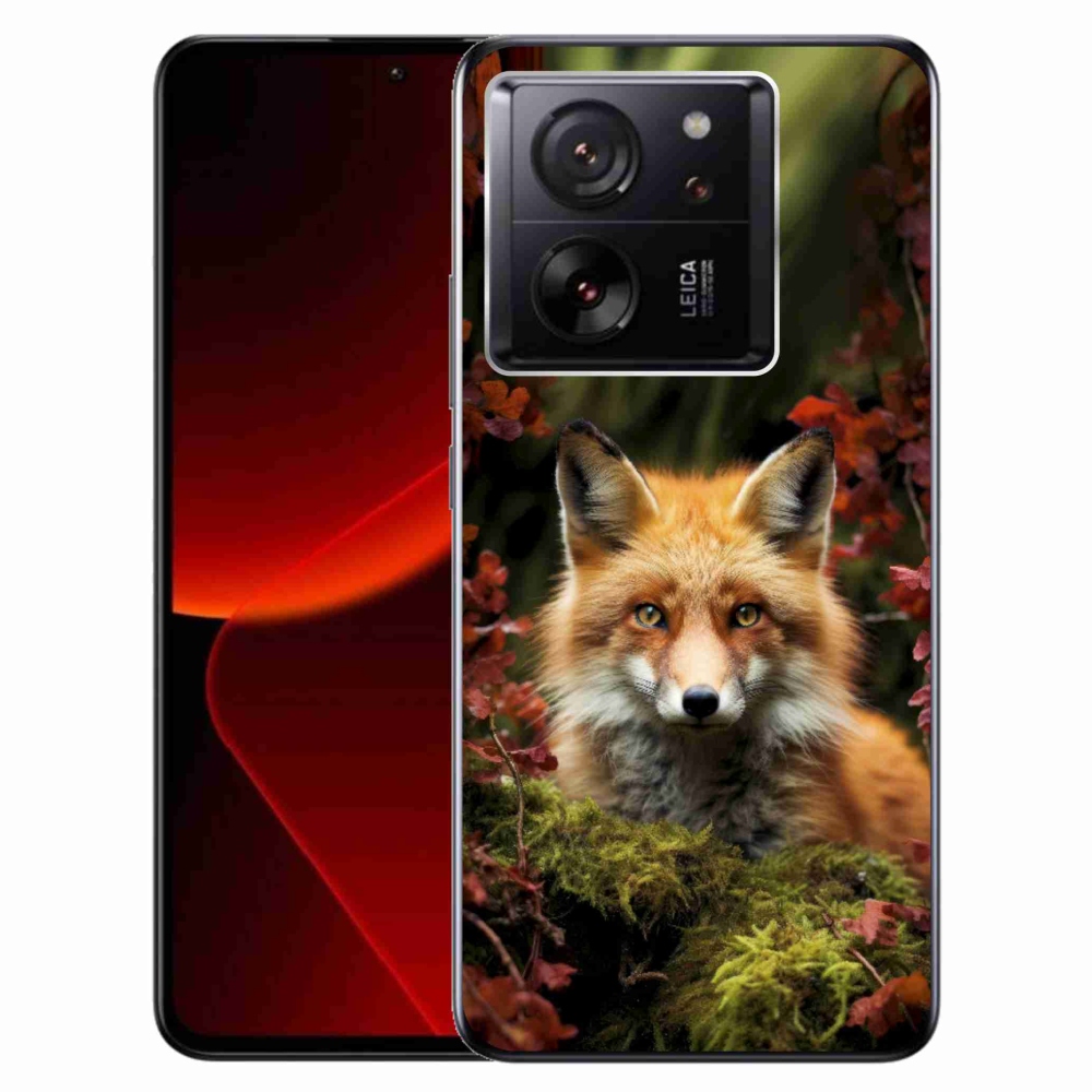 Gélový kryt mmCase na Xiaomi 13T/13T Pro - líška v lese