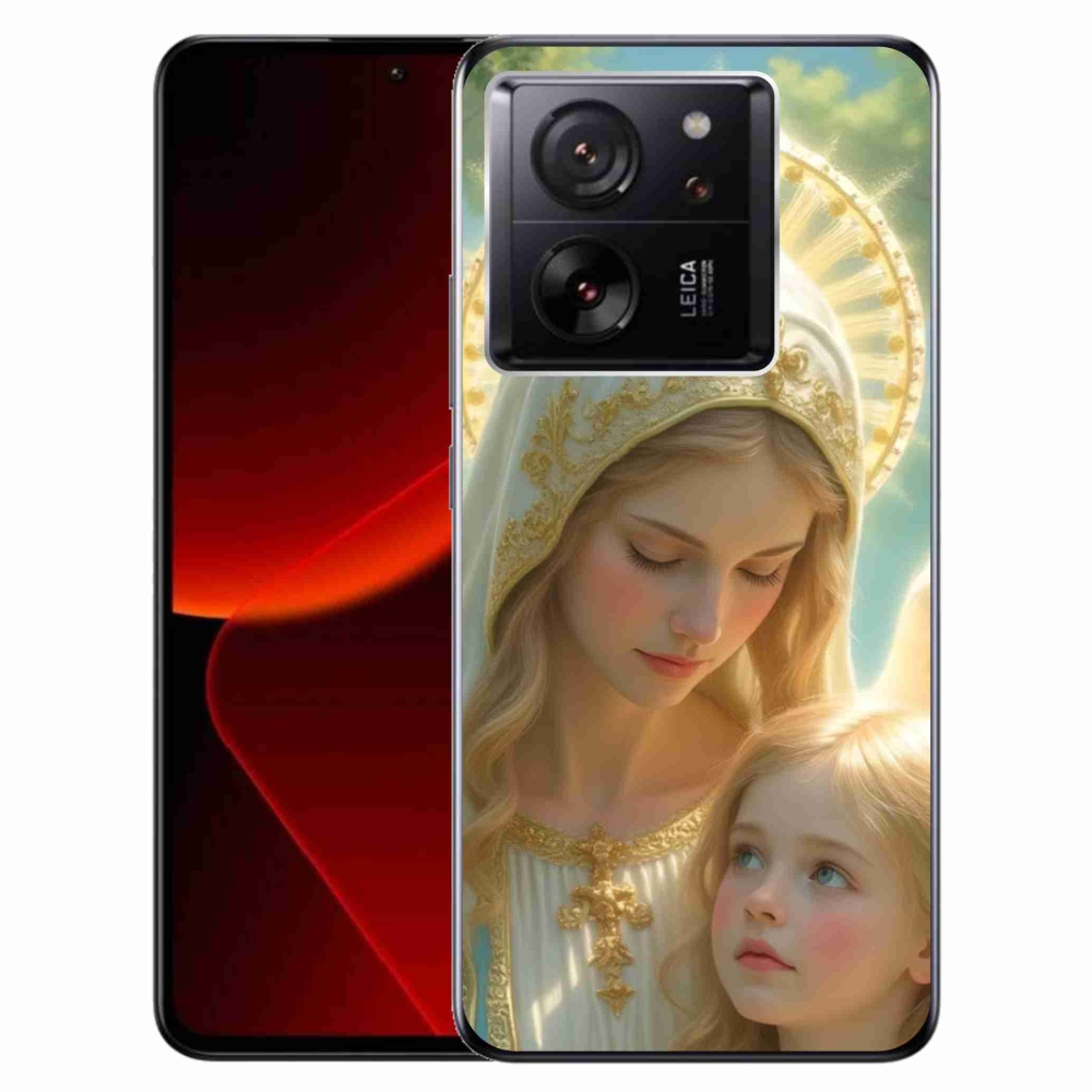 Gélový kryt mmCase na Xiaomi 13T/13T Pro - náboženský motív 2