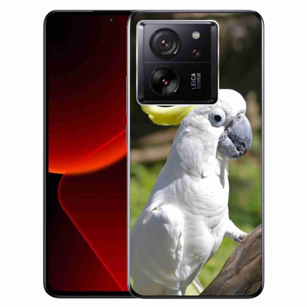 Gélový kryt mmCase na Xiaomi 13T/13T Pro - papagáj kakadu 2