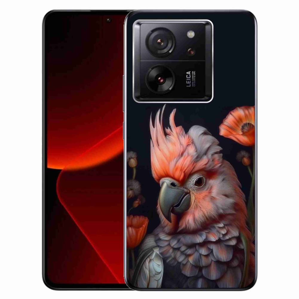 Gélový kryt mmCase na Xiaomi 13T/13T Pro - papagáj kakadu vo farbách