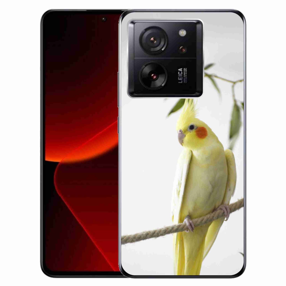 Gélový kryt mmCase na Xiaomi 13T/13T Pro - papagáj korela chocholatá