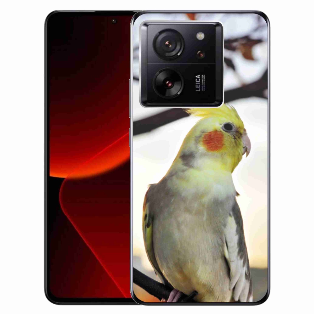 Gélový kryt mmCase na Xiaomi 13T/13T Pro - papagáj korela