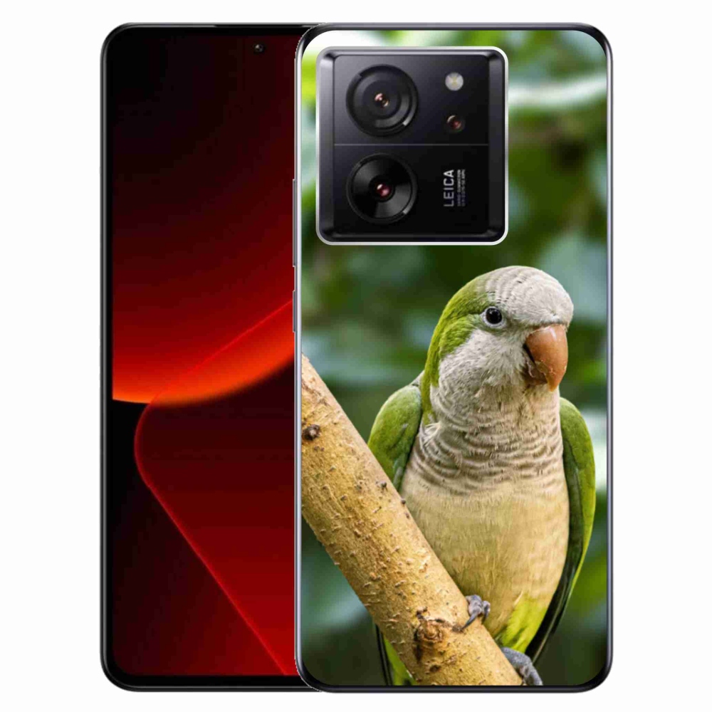 Gélový kryt mmCase na Xiaomi 13T/13T Pro - papagáj mníšok