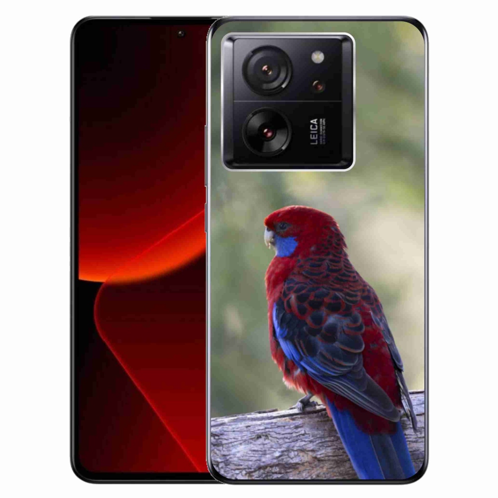 Gélový kryt mmCase na Xiaomi 13T/13T Pro - papagáj rosela