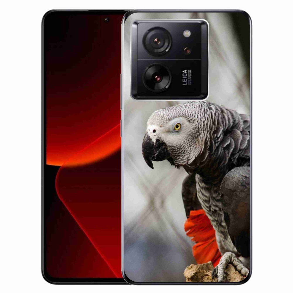 Gélový kryt mmCase na Xiaomi 13T/13T Pro - papagáj žako 3