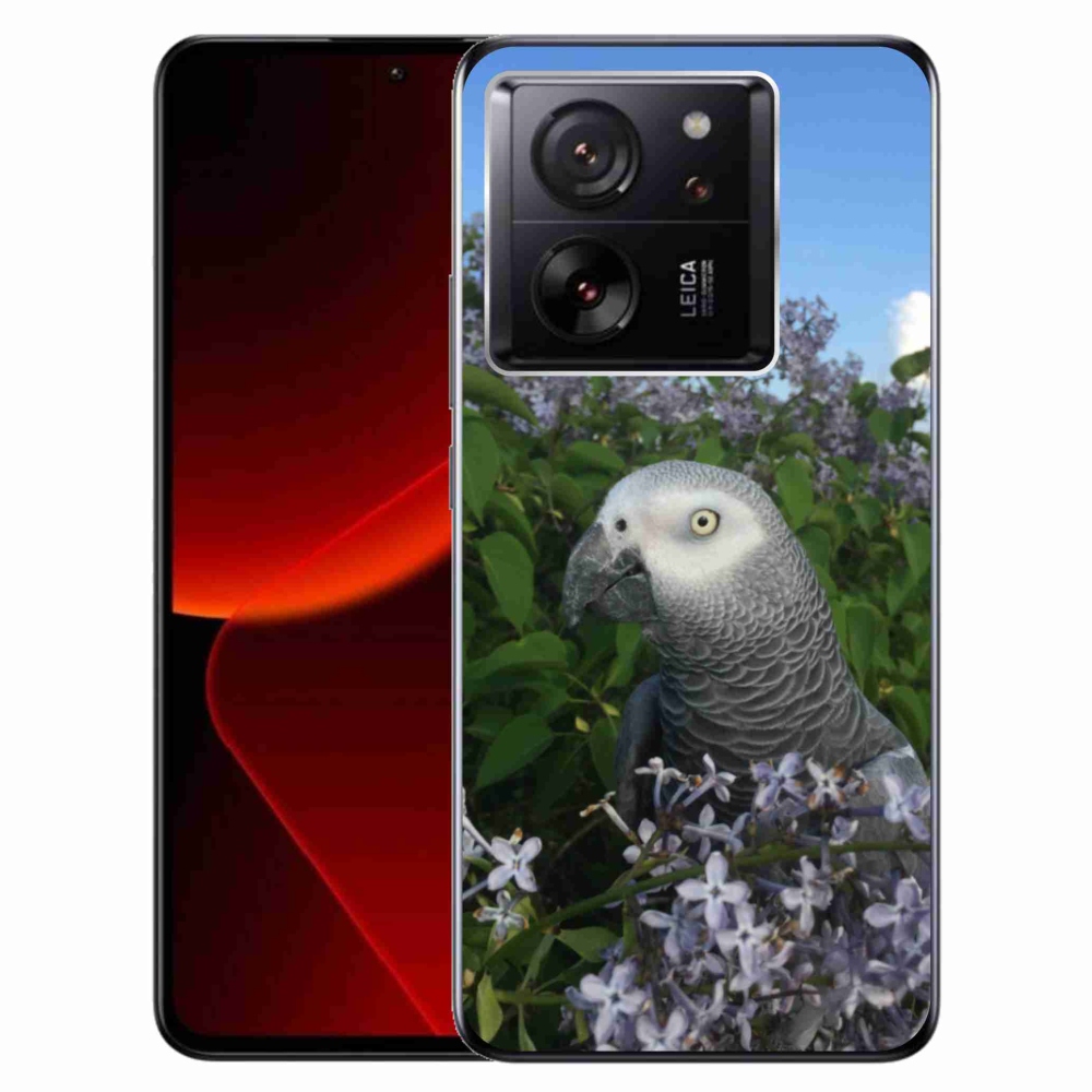 Gélový kryt mmCase na Xiaomi 13T/13T Pro - papagáj žako
