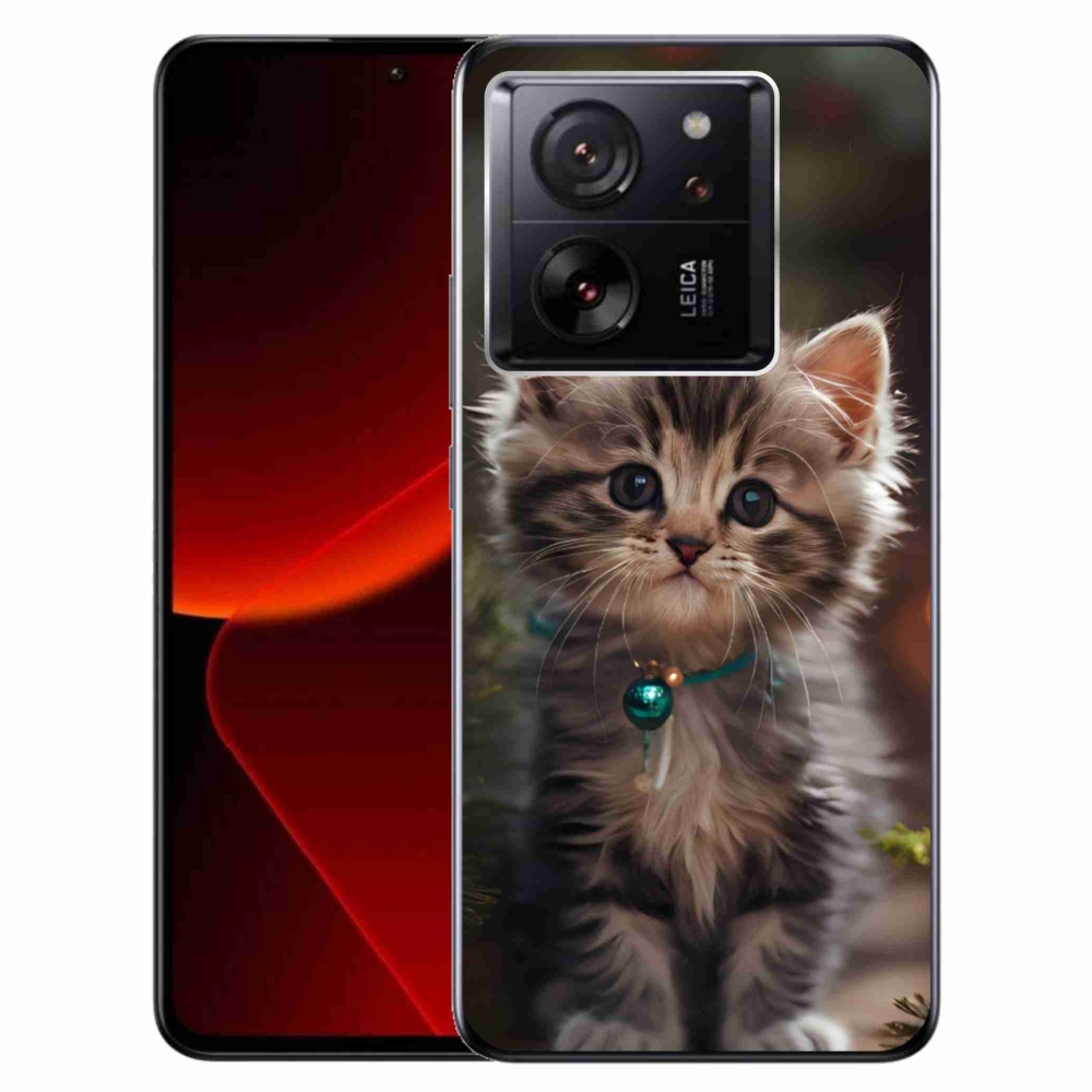 Gélový kryt mmCase na Xiaomi 13T/13T Pro - roztomilé mačiatko 11