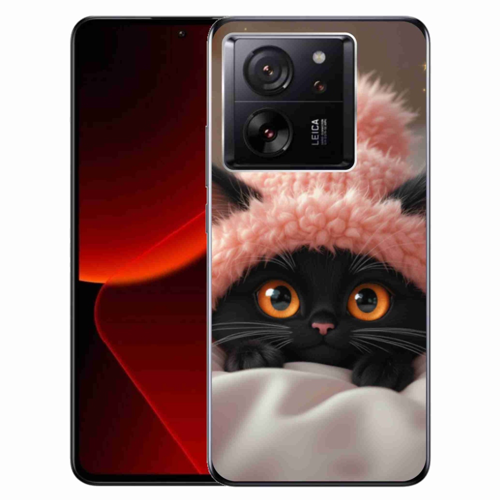 Gélový kryt mmCase na Xiaomi 13T/13T Pro - roztomilé mačiatko 7
