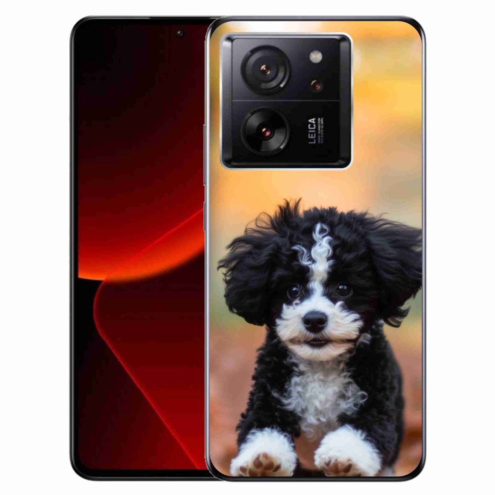 Gélový kryt mmCase na Xiaomi 13T/13T Pro - roztomilé šteňa 2