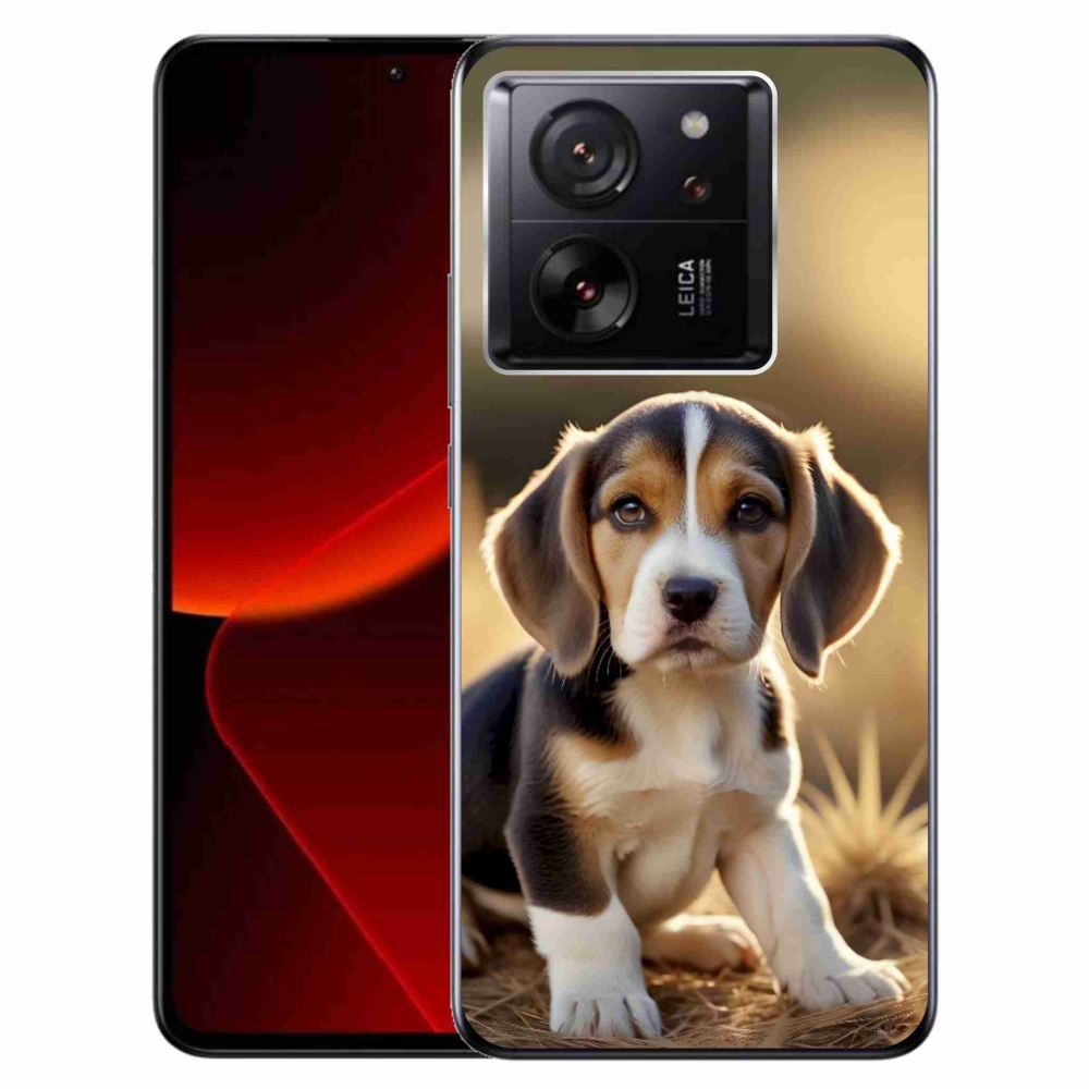 Gélový kryt mmCase na Xiaomi 13T/13T Pro - roztomilý bígl