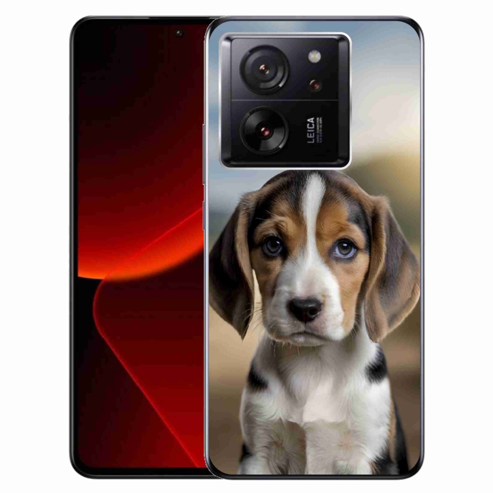 Gélový kryt mmCase na Xiaomi 13T/13T Pro - roztomilý bígl