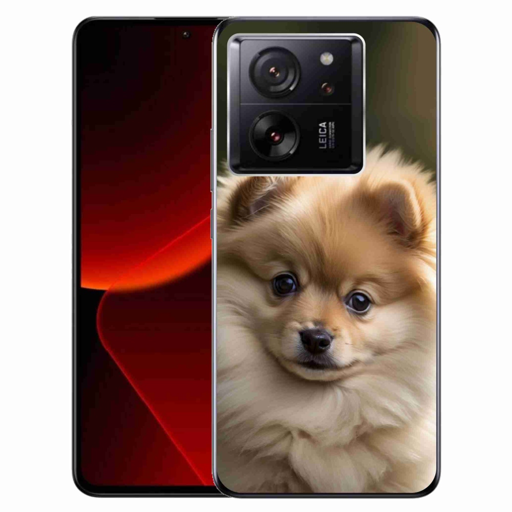 Gélový kryt mmCase na Xiaomi 13T/13T Pro - roztomilý pomeranian 2