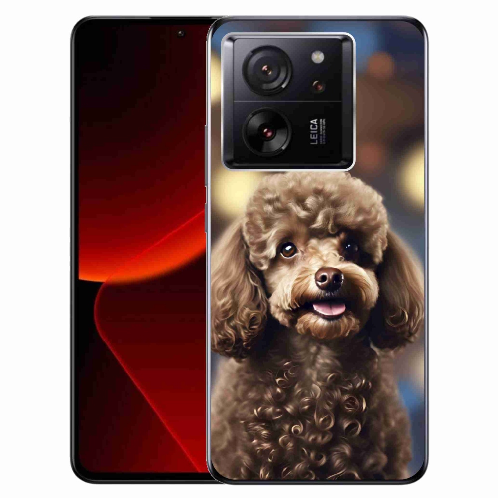 Gélový kryt mmCase na Xiaomi 13T/13T Pro - roztomilý pudel