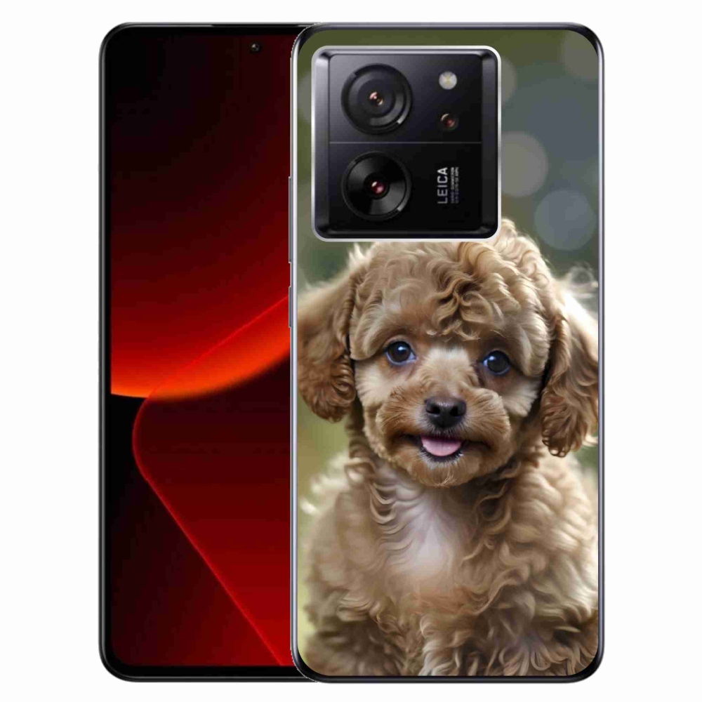 Gélový kryt mmCase na Xiaomi 13T/13T Pro - roztomilý pudel