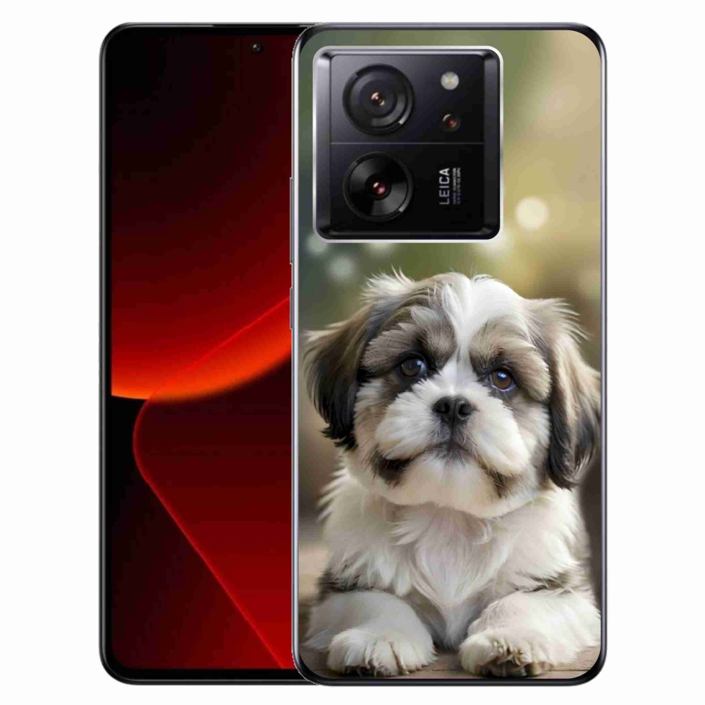 Gélový kryt mmCase na Xiaomi 13T/13T Pro - roztomilý shih-tzu