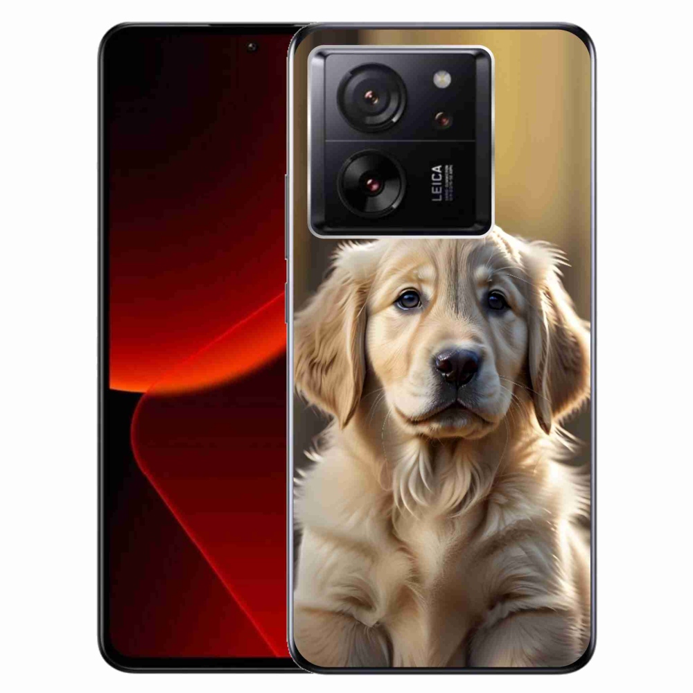 Gélový kryt mmCase na Xiaomi 13T/13T Pro - roztomilý zlatý retriever