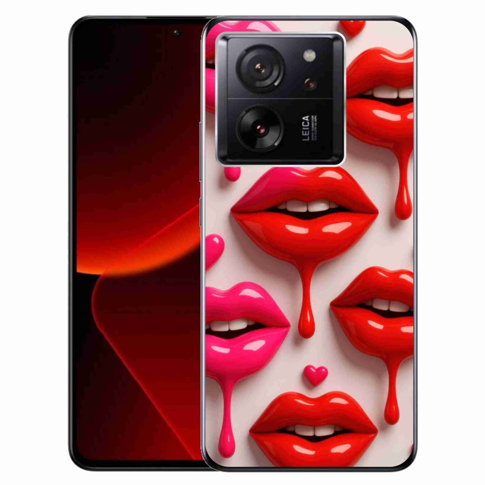 Gélový kryt mmCase na Xiaomi 13T/13T Pro - pery 2