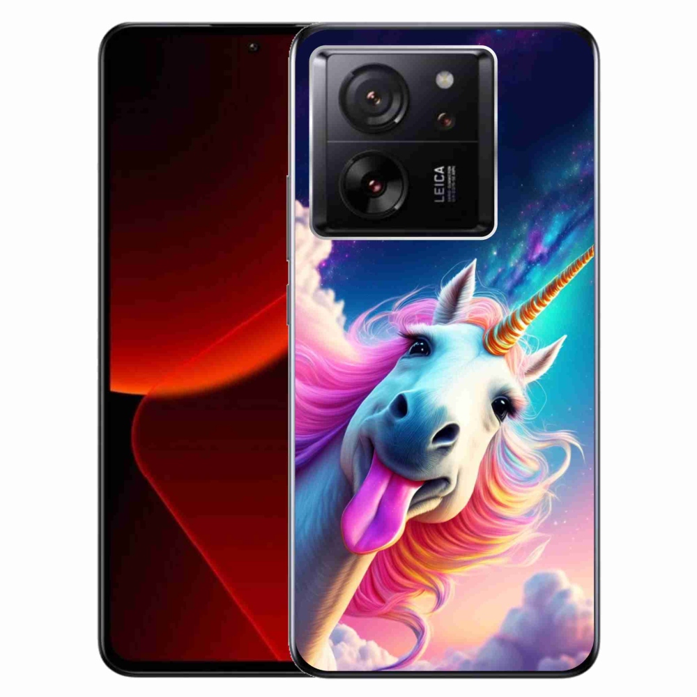 Gélový kryt mmCase na Xiaomi 13T/13T Pro - šialený jednorožec
