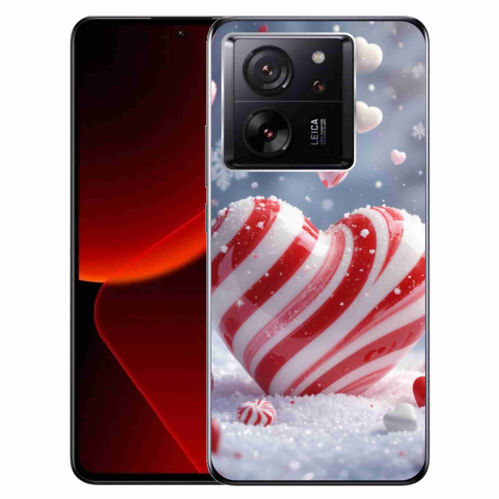 Gélový kryt mmCase na Xiaomi 13T/13T Pro - sladké srdce