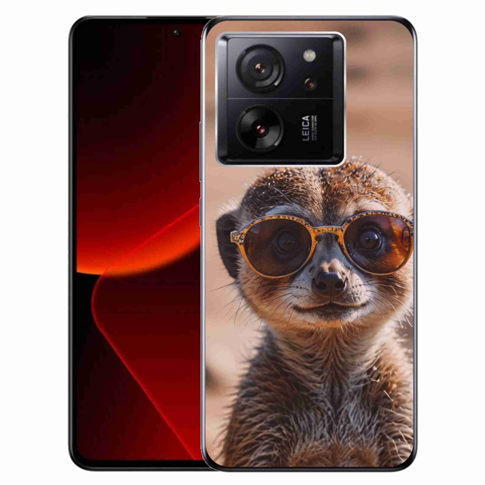 Gélový kryt mmCase na Xiaomi 13T/13T Pro - štýlové surikata