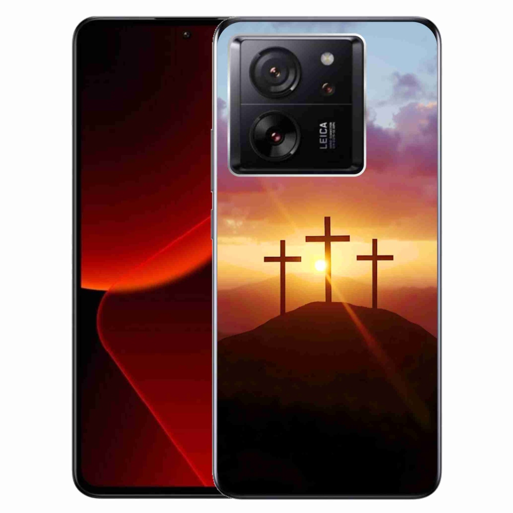 Gélový kryt mmCase na Xiaomi 13T/13T Pro - tri kríža