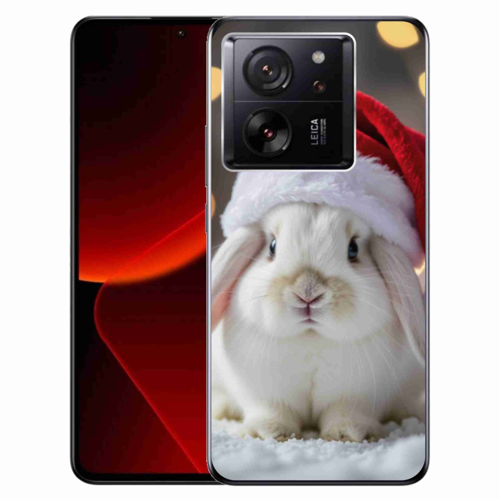 Gélový kryt mmCase na Xiaomi 13T/13T Pro - vianočný králik