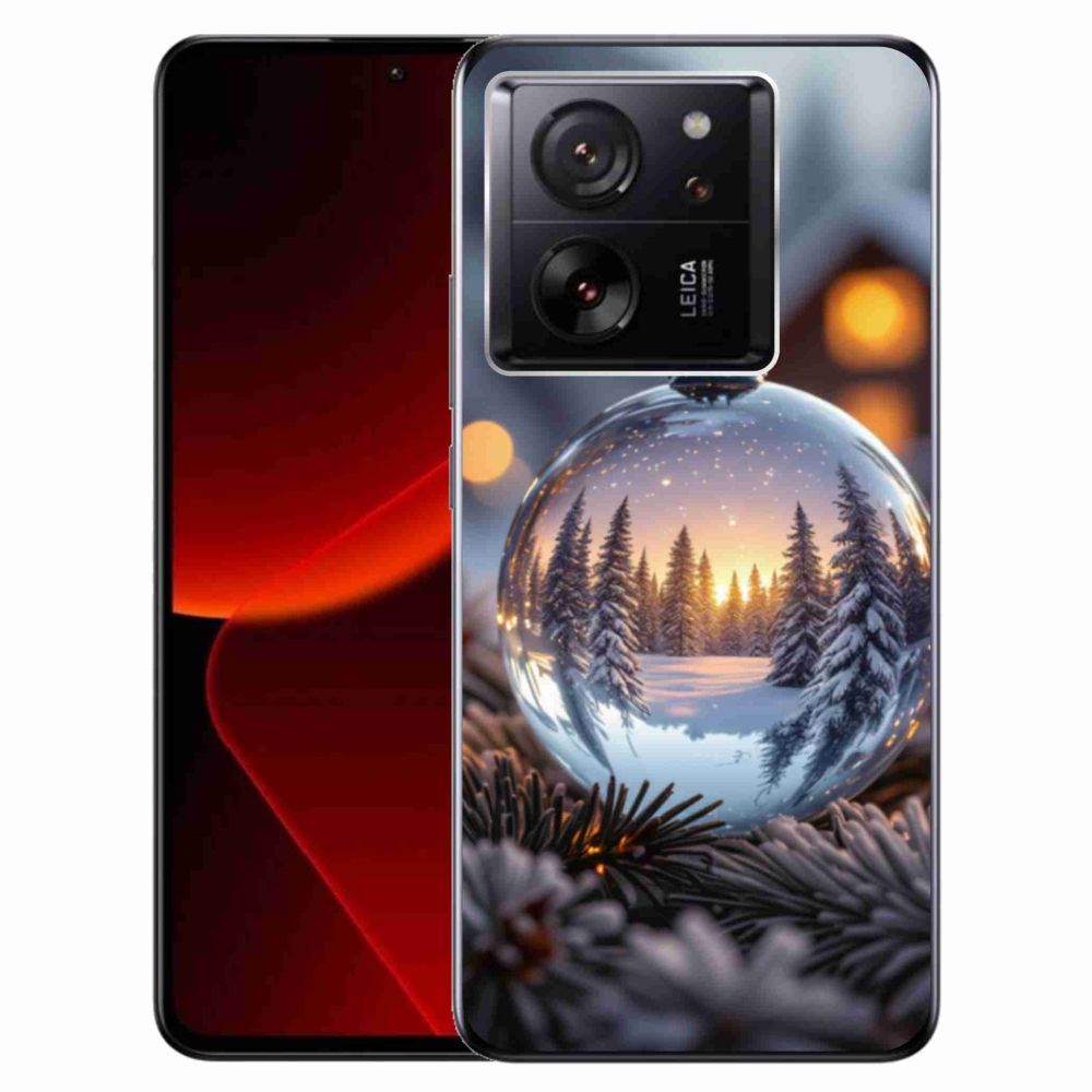 Gélový kryt mmCase na Xiaomi 13T/13T Pro - vianočná ozdoba