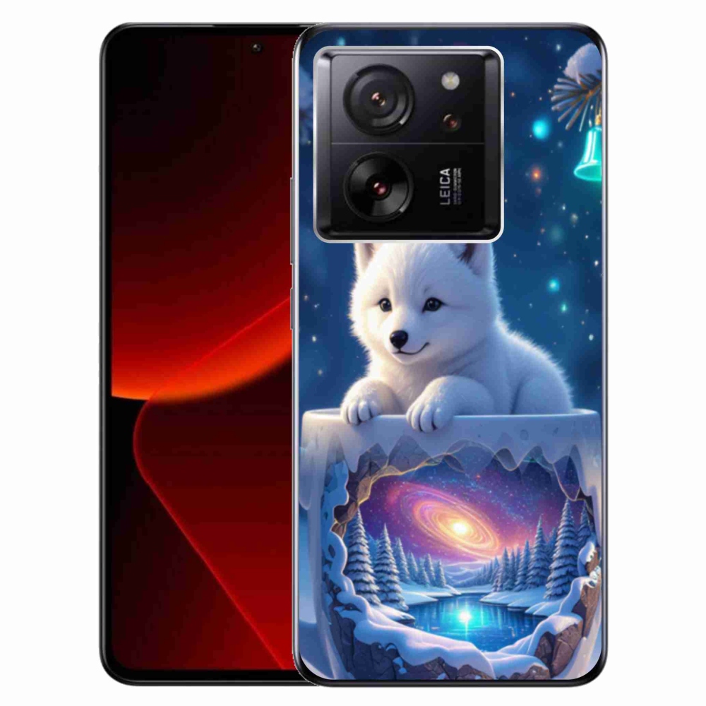 Gélový kryt mmCase na Xiaomi 13T/13T Pro - vianočné šteňa