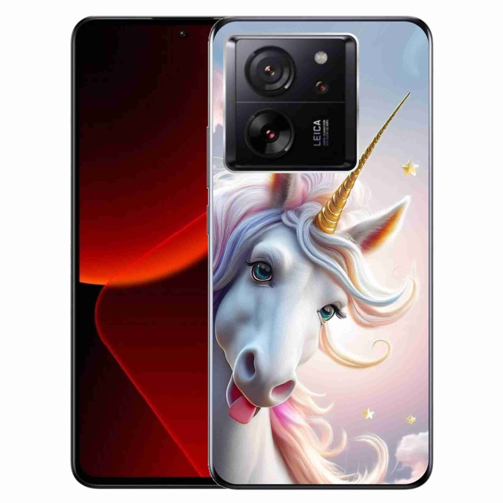 Gélový kryt mmCase na Xiaomi 13T/13T Pro - veselý jednorožec