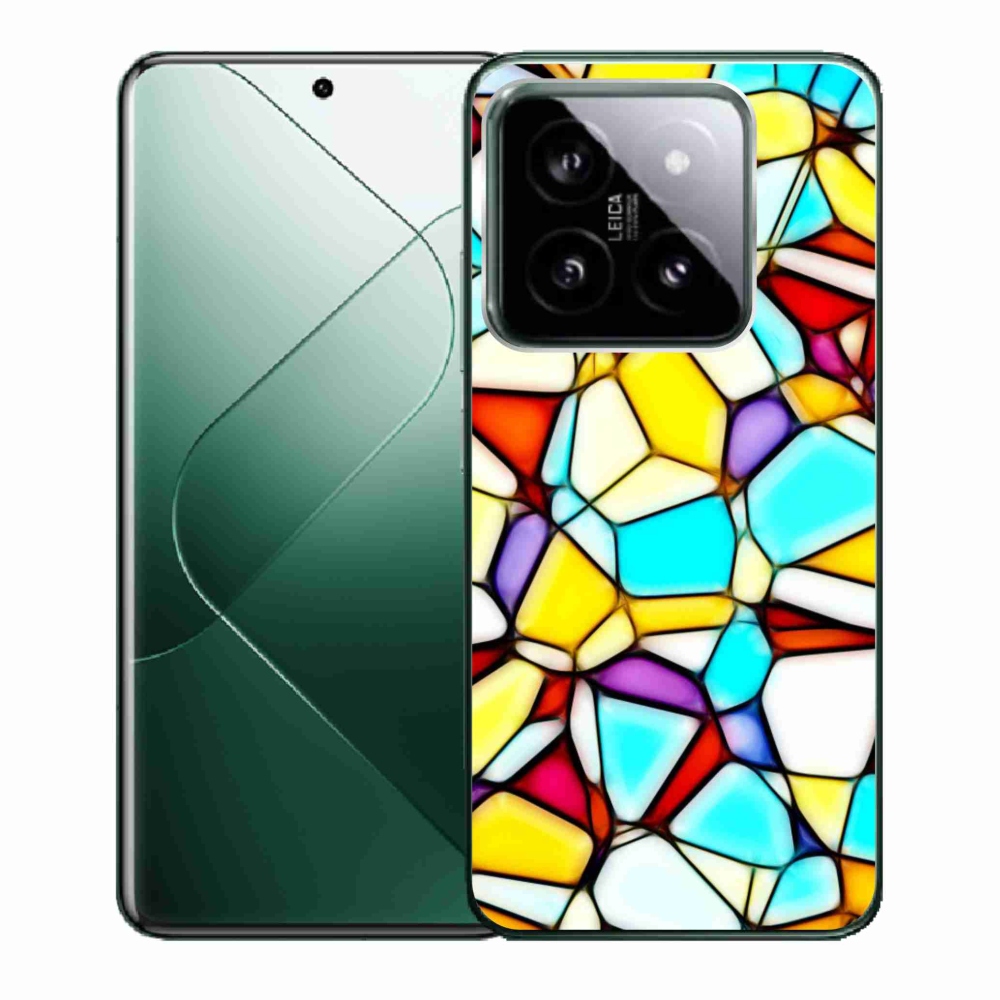 Gélový kryt mmCase na Xiaomi 14 - abstraktný motív 40