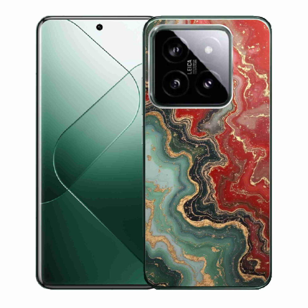 Gélový kryt mmCase na Xiaomi 14 - abstraktný motív 55