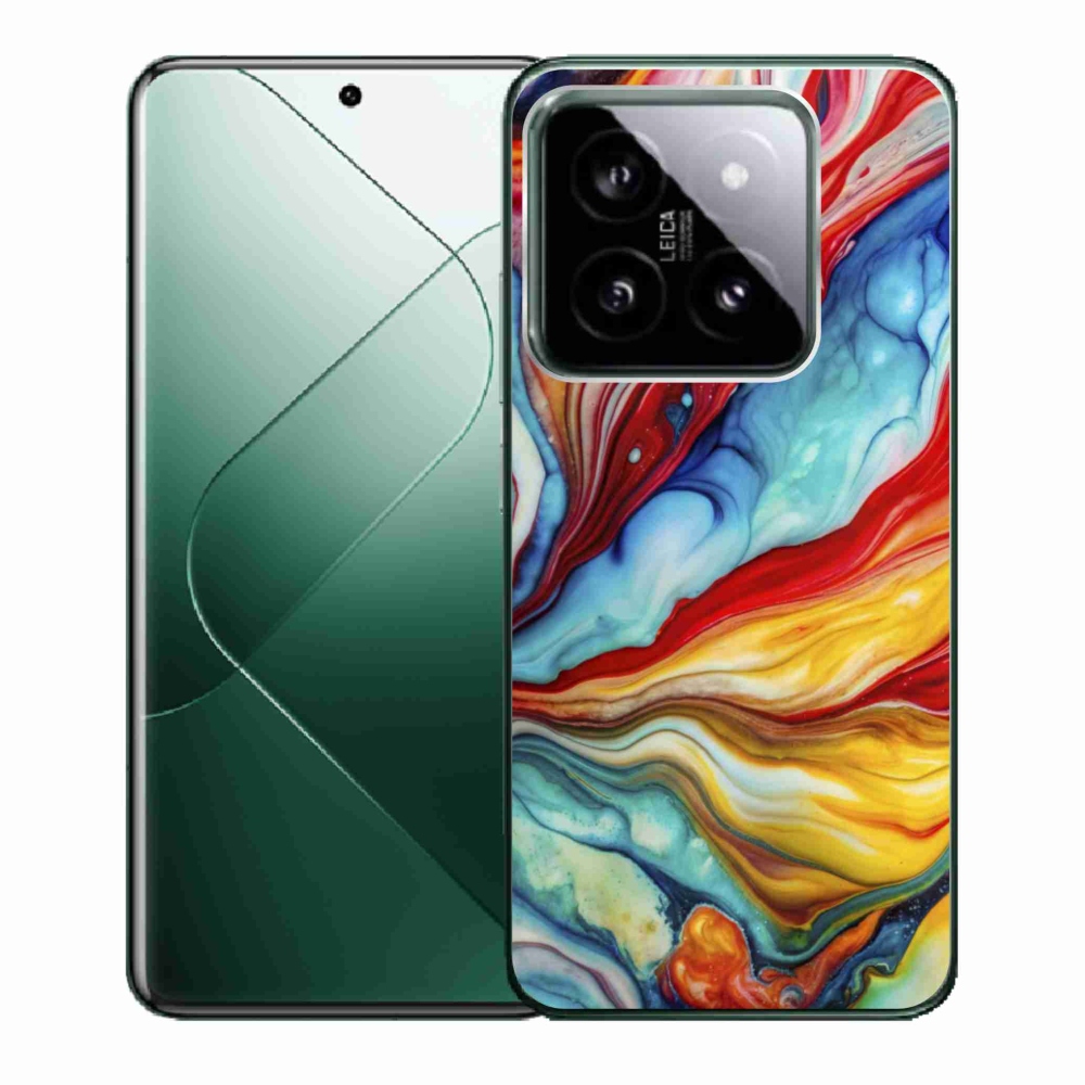 Gélový kryt mmCase na Xiaomi 14 - abstraktný motív 58