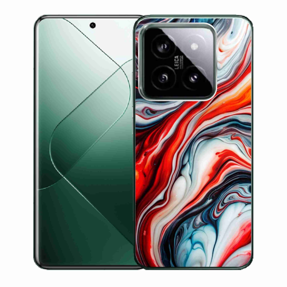 Gélový kryt mmCase na Xiaomi 14 - abstraktný motív 63
