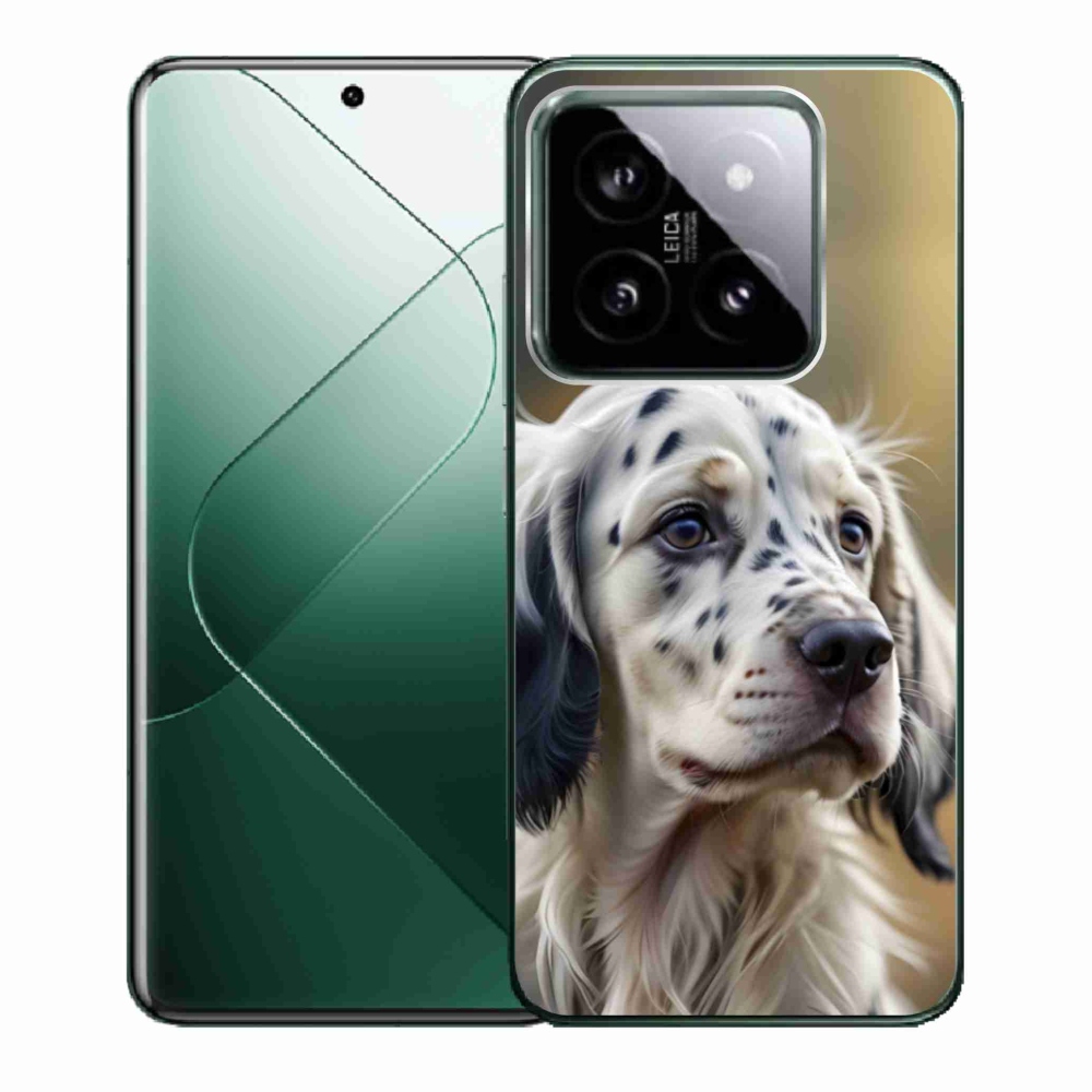 Gélový kryt mmCase na Xiaomi 14 - anglický seter