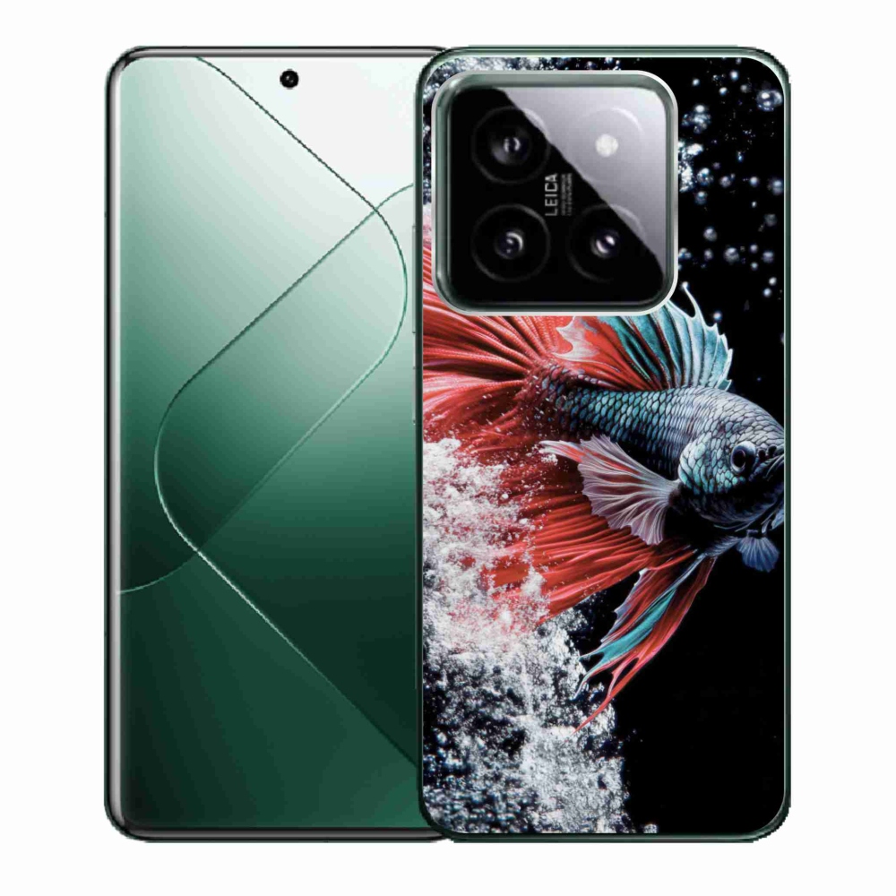 Gélový kryt mmCase na Xiaomi 14 - bojovníčka pestrá