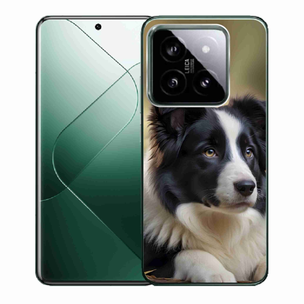 Gélový kryt mmCase na Xiaomi 14 - border kólia 2