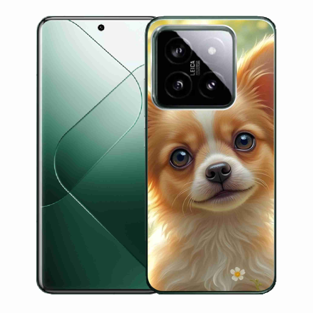 Gélový kryt mmCase na Xiaomi 14 - čivava 5