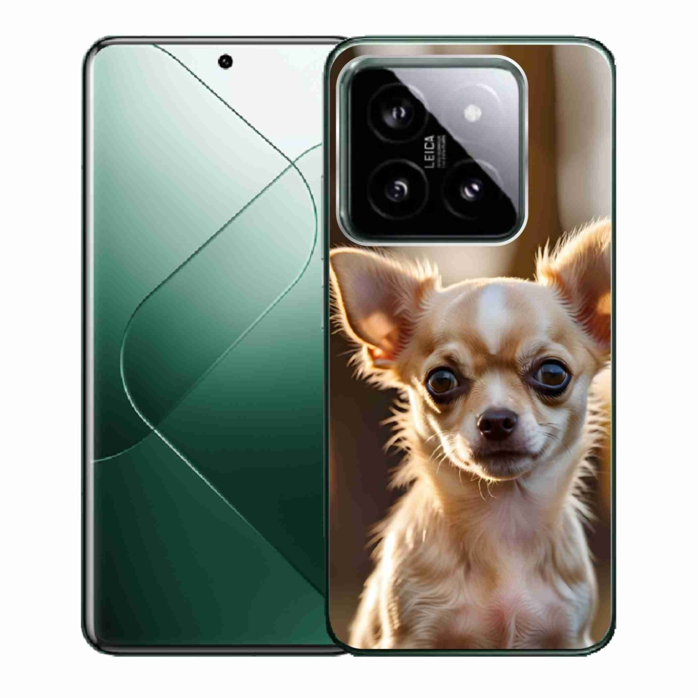 Gélový kryt mmCase na Xiaomi 14 - čivava 6