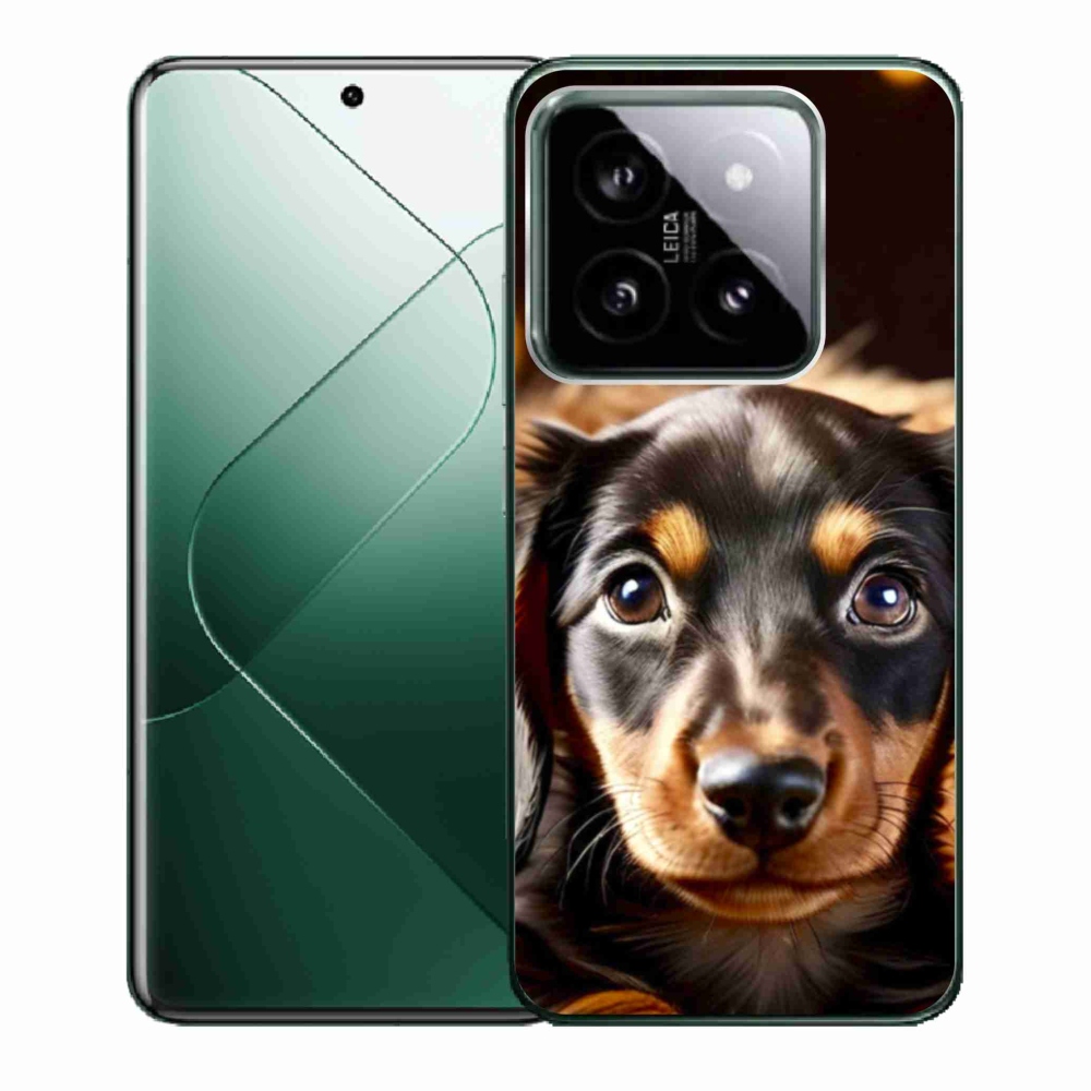 Gélový kryt mmCase na Xiaomi 14 - jazvečík