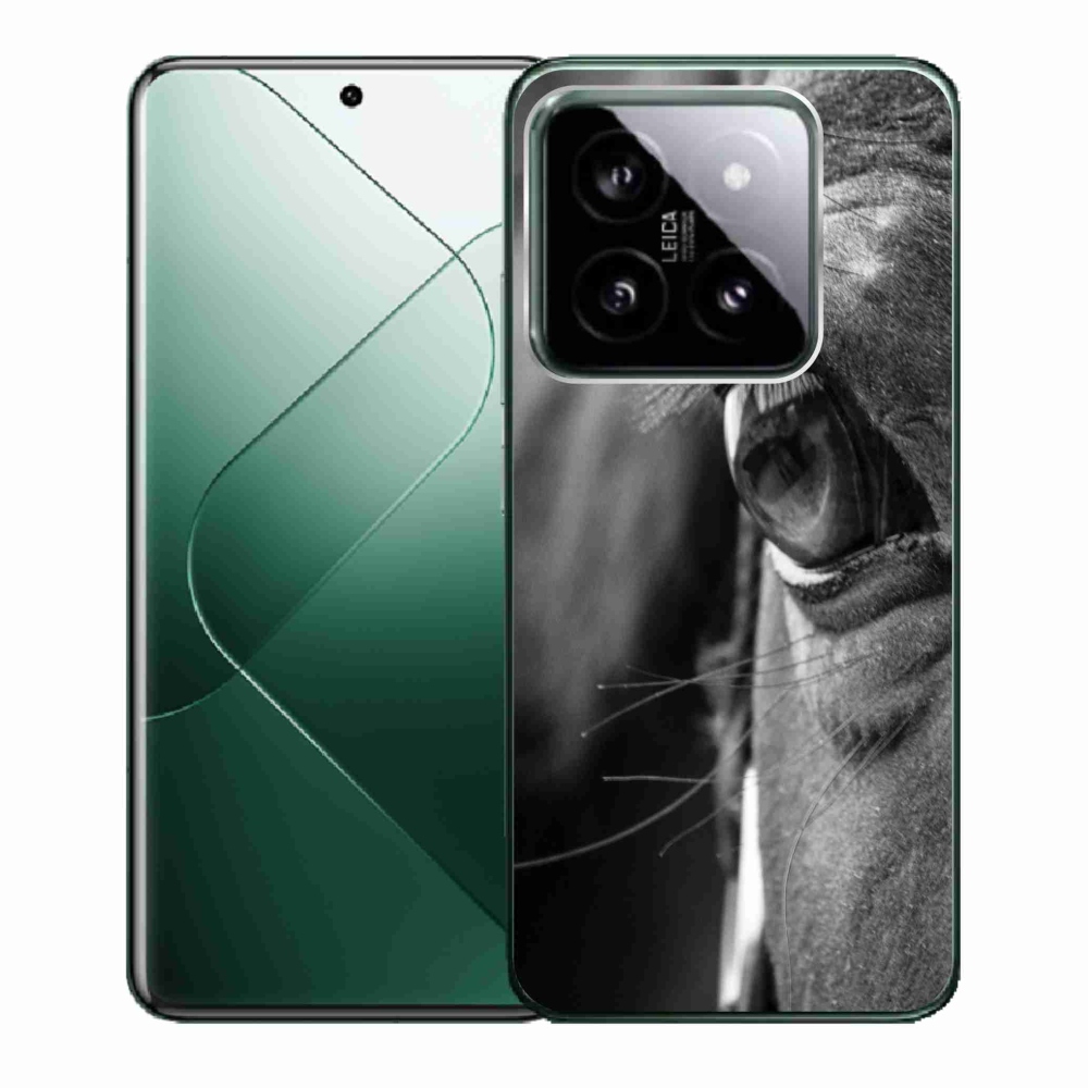 Gélový kryt mmCase na Xiaomi 14 - konský pohľad