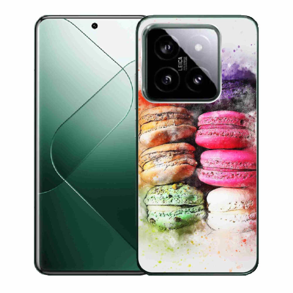 Gélový kryt mmCase na Xiaomi 14 - makrónky